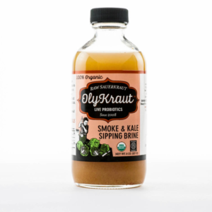 smoke and kale sipping brine